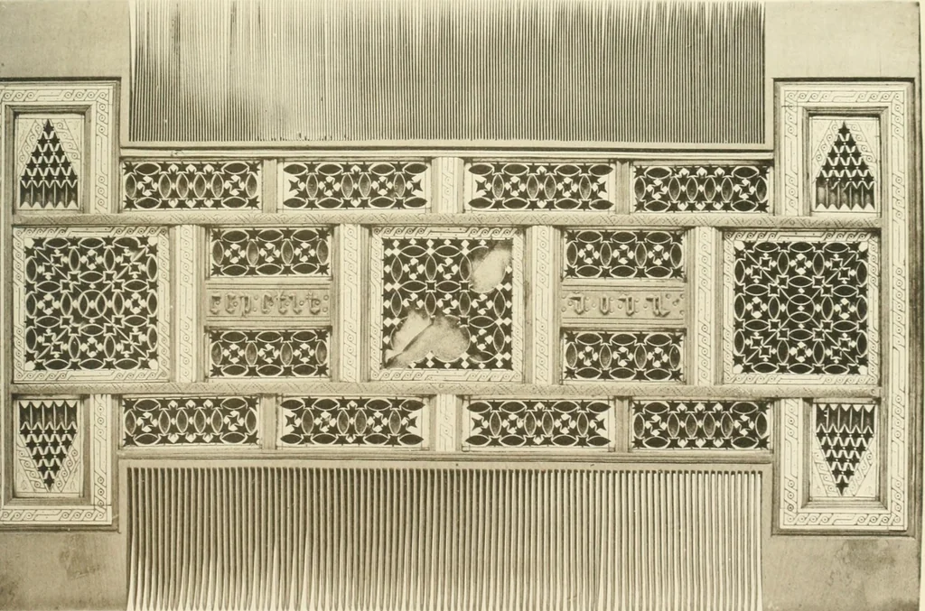 An illustration from Catalogue of the ivory carvings of the Christian era with examples of Mohammedan art and carvings in bone in the Department of British and Mediaeval Antiquities and Ethnography of the British Museum, 1909, leaf 462