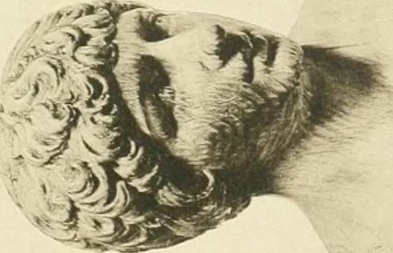 An illustration from Catalogue of the ivory carvings of the Christian era with examples of Mohammedan art and carvings in bone in the Department of British and Mediaeval Antiquities and Ethnography of the British Museum, 1909, leaf 464