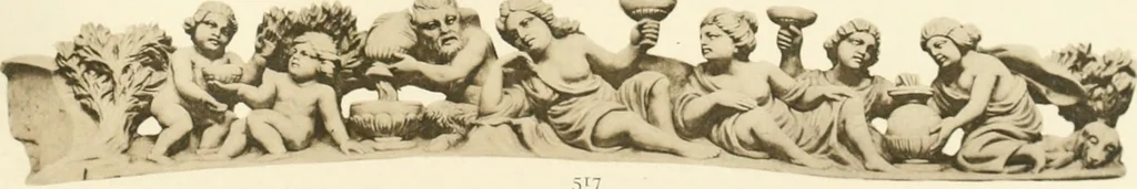 An illustration from Catalogue of the ivory carvings of the Christian era with examples of Mohammedan art and carvings in bone in the Department of British and Mediaeval Antiquities and Ethnography of the British Museum, 1909, leaf 480