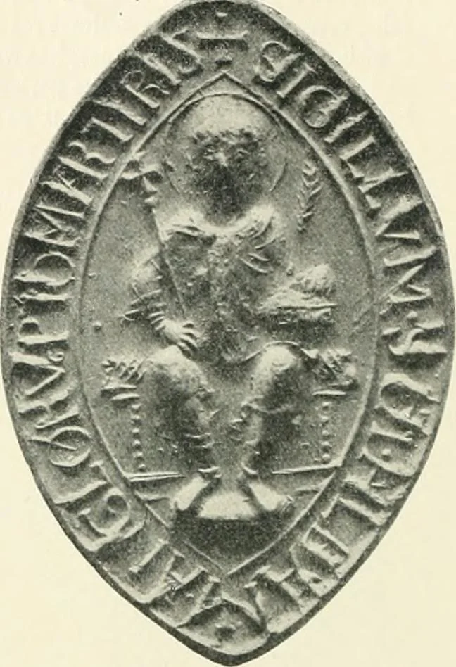 An illustration from Catalogue of the ivory carvings of the Christian era with examples of Mohammedan art and carvings in bone in the Department of British and Mediaeval Antiquities and Ethnography of the British Museum, 1909, leaf 95