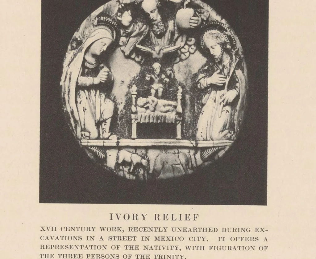 An illustration from Ivory and the elephant in art, in archaeology, and in science, 1916, leaf 181
