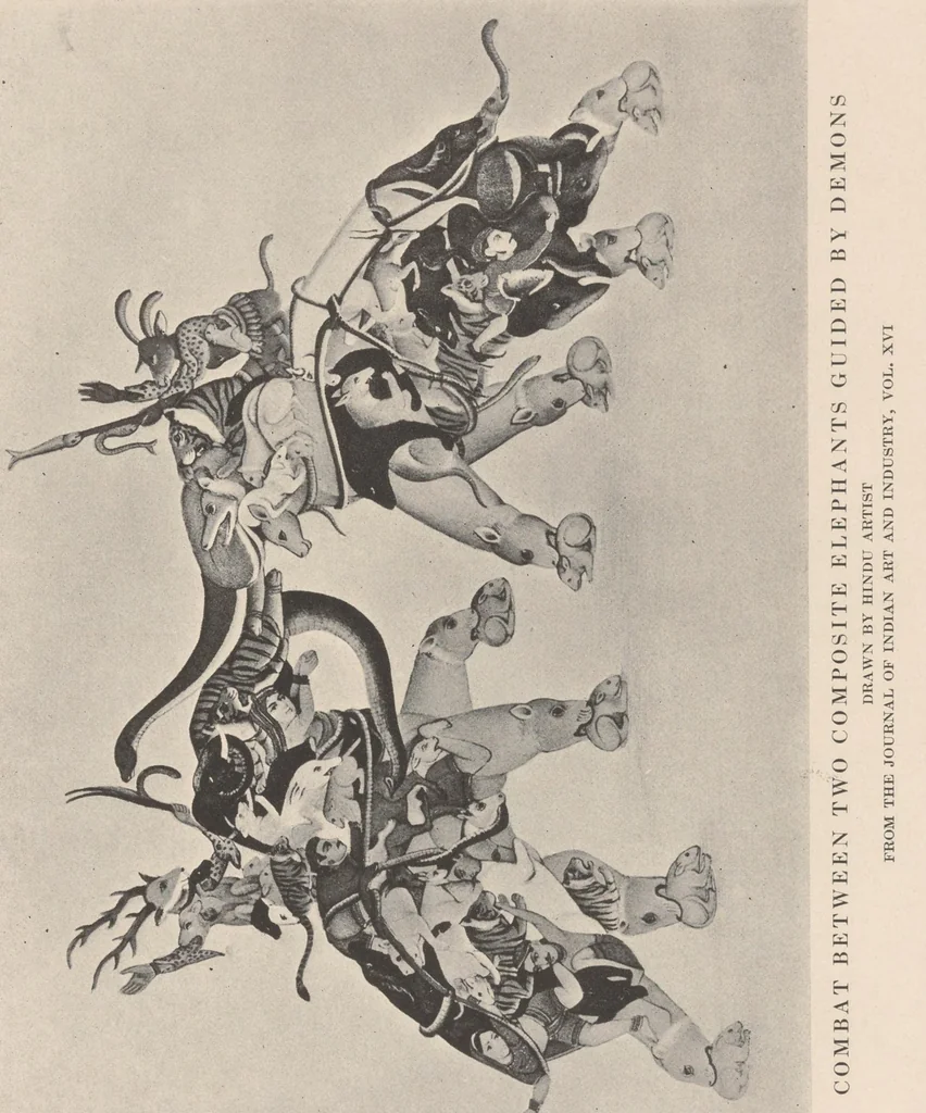 An illustration from Ivory and the elephant in art, in archaeology, and in science, 1916, leaf 283