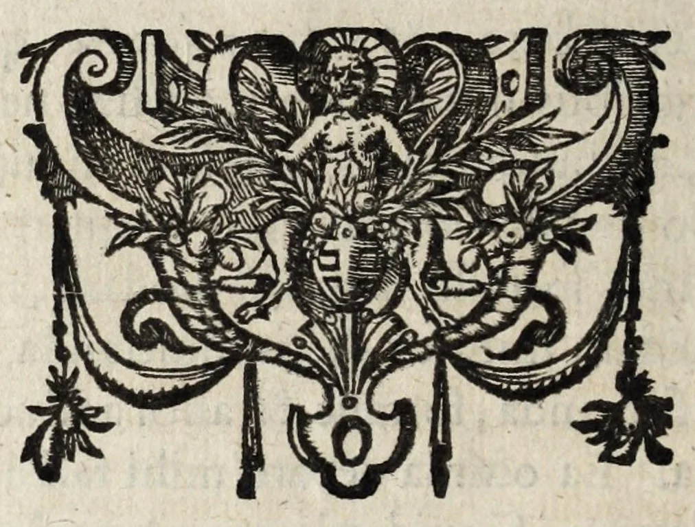 An illustration from Ivsti LipsI De militia romana libri qvinqve : commentarivs ad Polybivm, e parte primâ Historicae facis, 1595, leaf 650