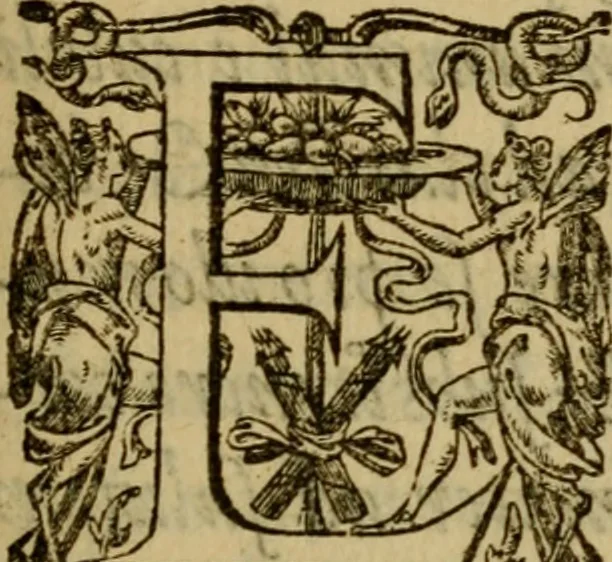 An illustration from Ivsti LipsI dissertativncvla apvd principes : item C. PlinI Panegyricvs liber Traiano dictvs, 1604, leaf 12