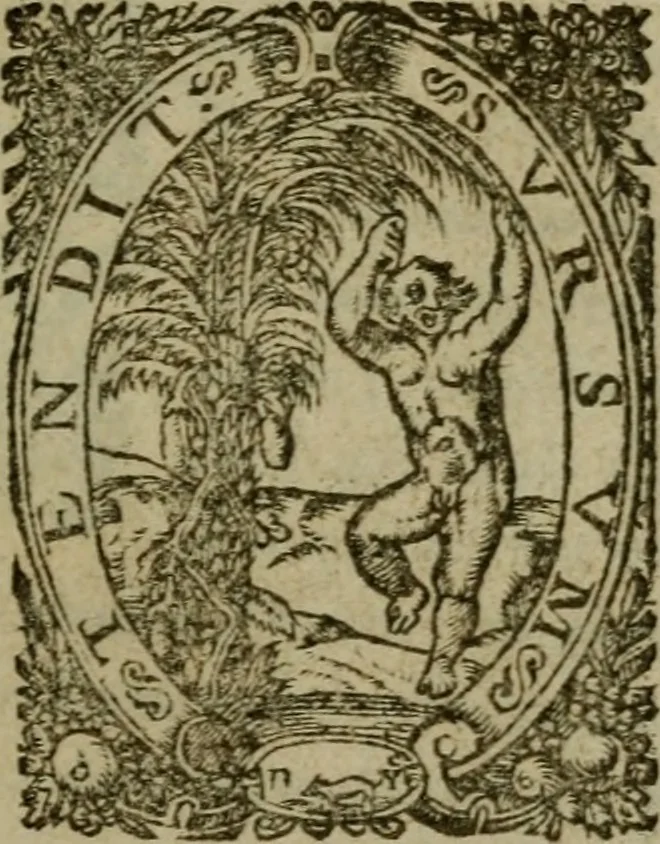 An illustration from Ivsti Lipsi Monita et exempla politica : libri dvo, qui virtvtes et vitia principum spectant, 1605, leaf 2