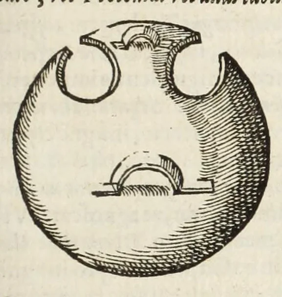 An illustration from Ivusti LipsI De militia Romana libri qvinqve : commentarivs ad Polybium, 1630, leaf 395