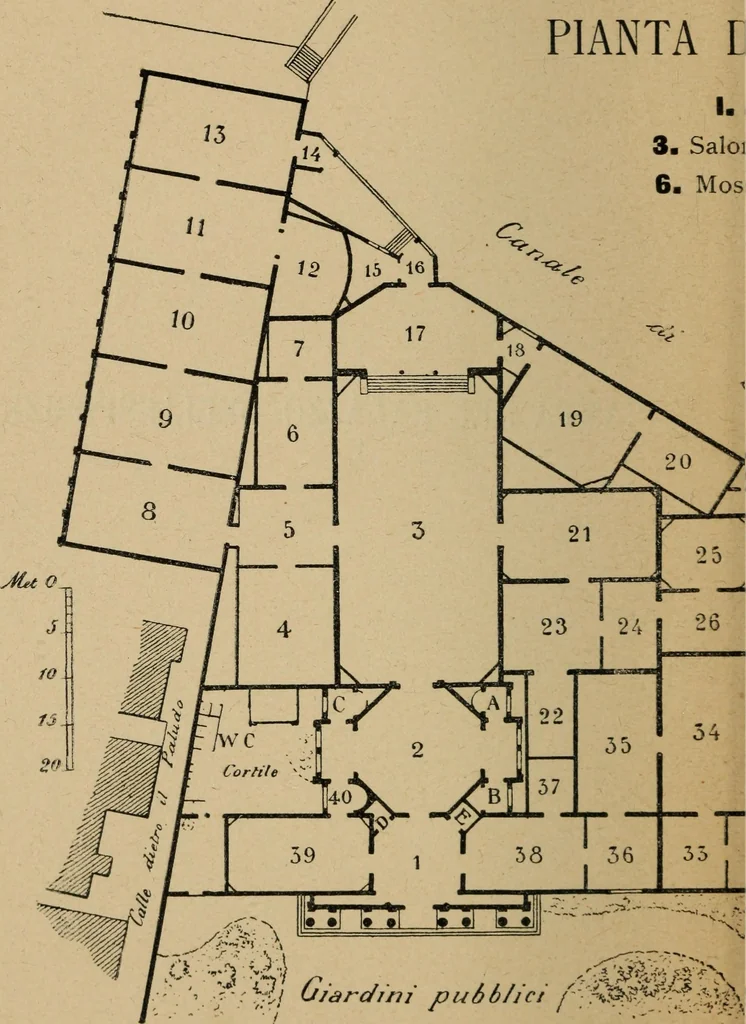 An illustration from IX esposizione internazionale d'arte della citta di Venezia, 1910 : catalogo, 1910, leaf 21