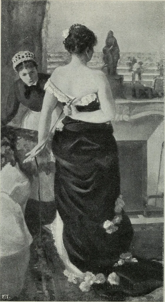 An illustration from IX esposizione internazionale d'arte della citta di Venezia, 1910 : catalogo, 1910, leaf 277