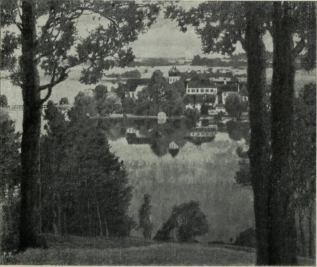 An illustration from IX esposizione internazionale d'arte della citta di Venezia, 1910 : catalogo, 1910, leaf 371