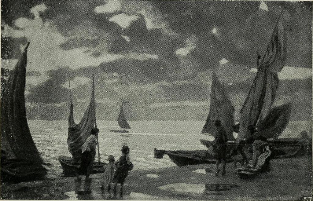 An illustration from IX esposizione internazionale d'arte della citta di Venezia, 1910 : catalogo, 1910, leaf 373