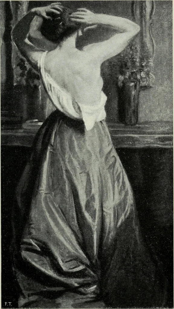An illustration from IX esposizione internazionale d'arte della citta di Venezia, 1910 : catalogo, 1910, leaf 408