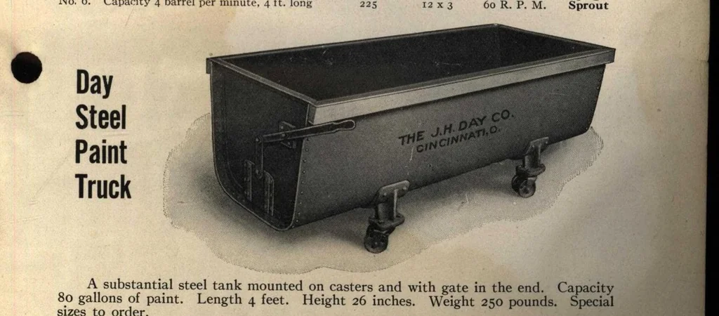 An illustration from Day high grade paint machinery / J. H. Day Company, 1910, leaf 20