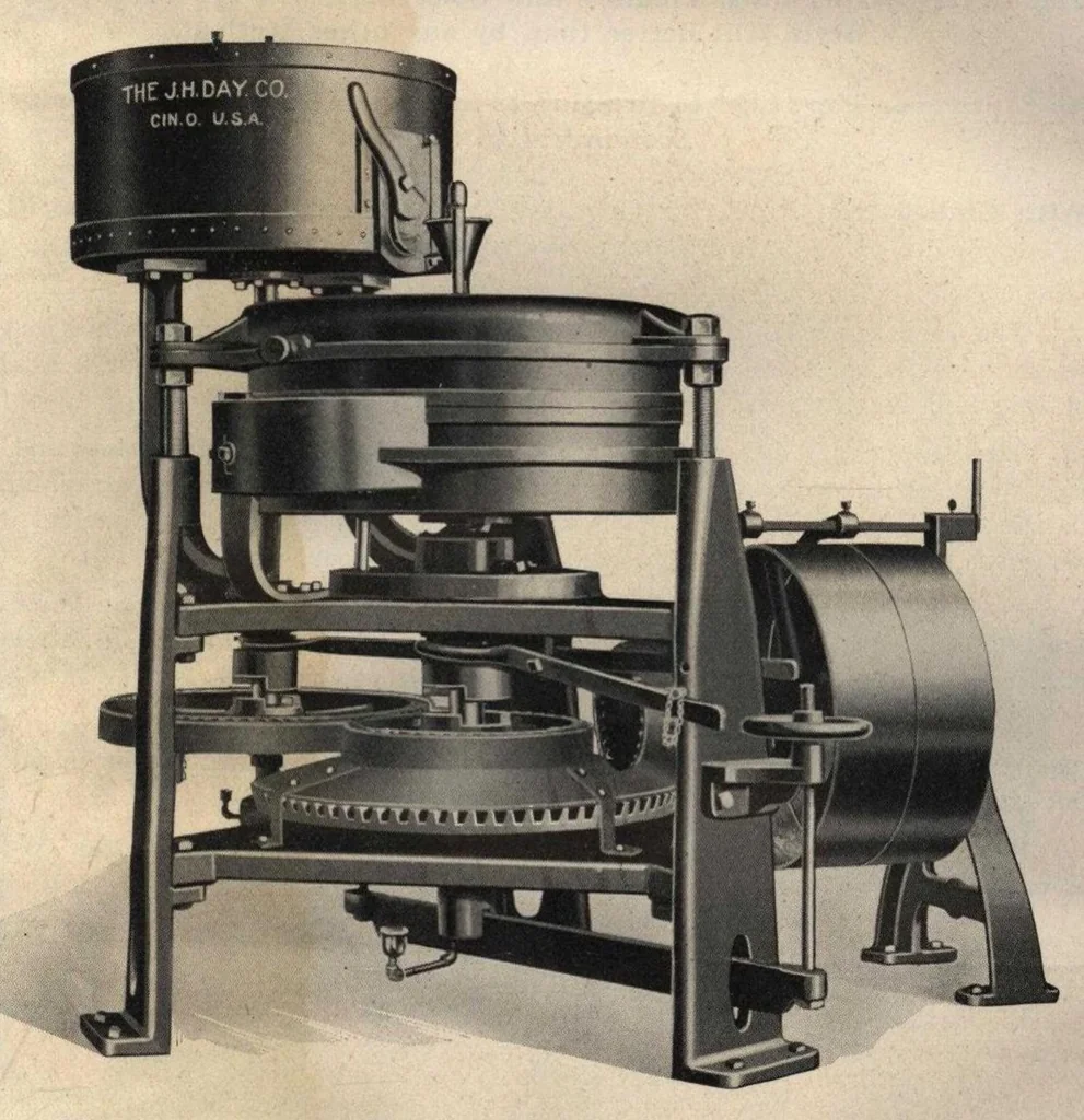 An illustration from Day high grade paint machinery / J. H. Day Company, 1910, leaf 6