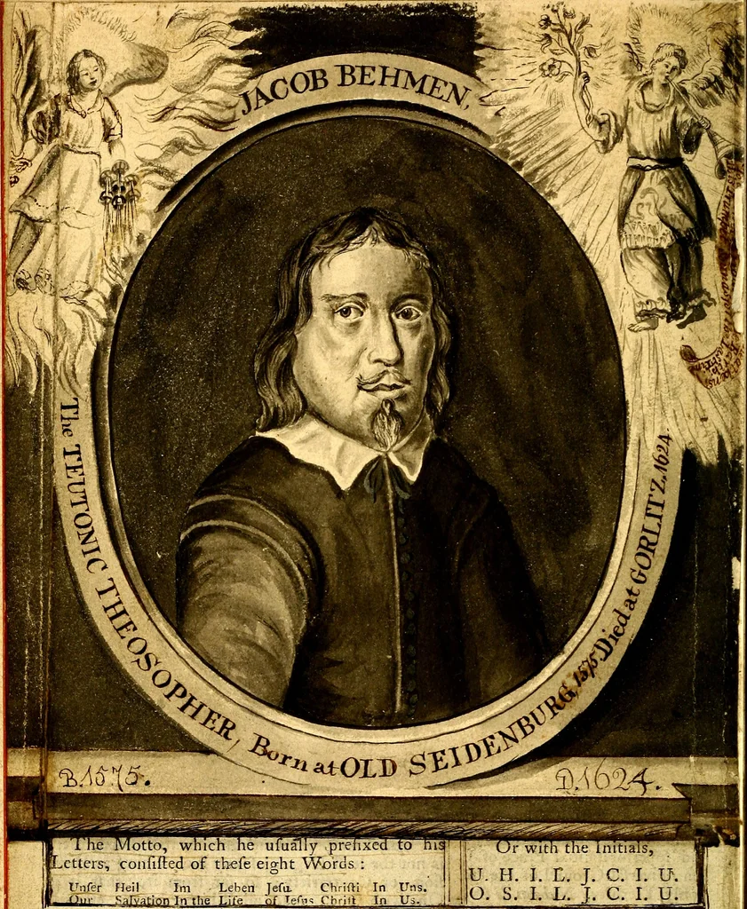 An illustration from Jacob Behmen's theosophick philosophy unfolded; in divers considerations and demonstrations ... Also, the principal treatises of the said author abridged. And answers given to the remainder of the 177 theosophick questions ... left unanswered by him at the time of his death .., 1691, leaf 11