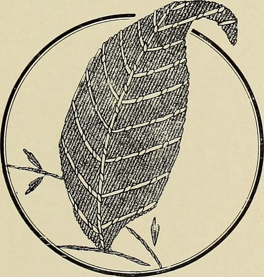 An illustration from Jacobean crewel work and traditional designs, 1900, leaf 10