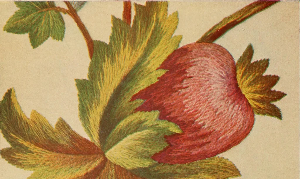 An illustration from Jacobean crewel work and traditional designs, 1900, leaf 17