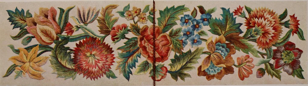 An illustration from Jacobean crewel work and traditional designs, 1900, leaf 26