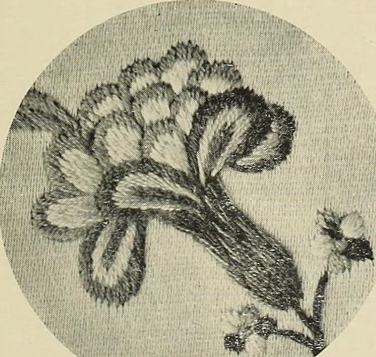 An illustration from Jacobean crewel work and traditional designs, 1900, leaf 36