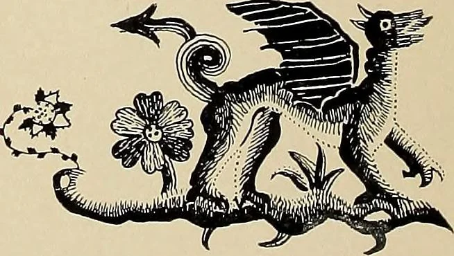 An illustration from Jacobean crewel work and traditional designs, 1900, leaf 7