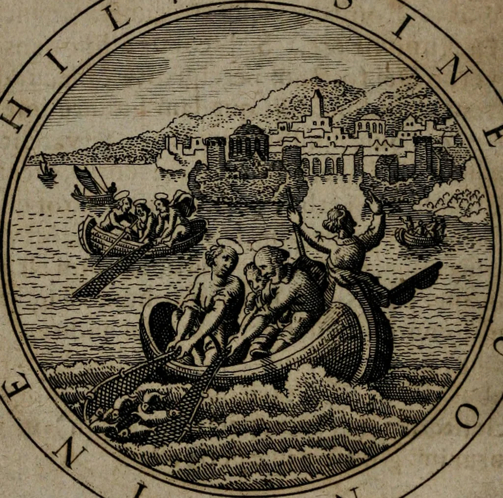 An illustration from Jacobi Bornitii emblemata ethico politica : ingenuâ atque eruditâ interpretatione nunc primùm illustrata / per M. Nicolaum Meerfeldt..., 1669, leaf 111