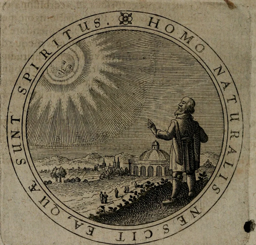 An illustration from Jacobi Bornitii emblemata ethico politica : ingenuâ atque eruditâ interpretatione nunc primùm illustrata / per M. Nicolaum Meerfeldt..., 1669, leaf 123