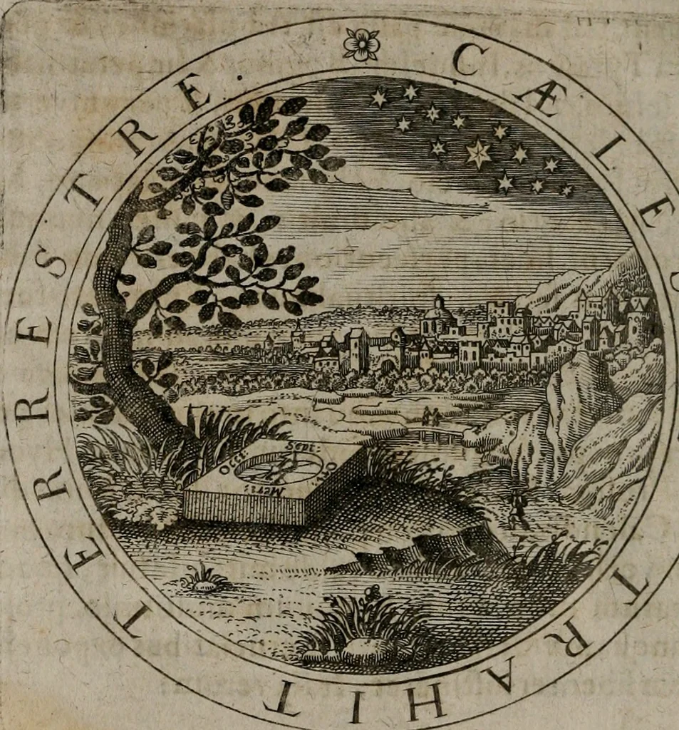 An illustration from Jacobi Bornitii emblemata ethico politica : ingenuâ atque eruditâ interpretatione nunc primùm illustrata / per M. Nicolaum Meerfeldt..., 1669, leaf 13