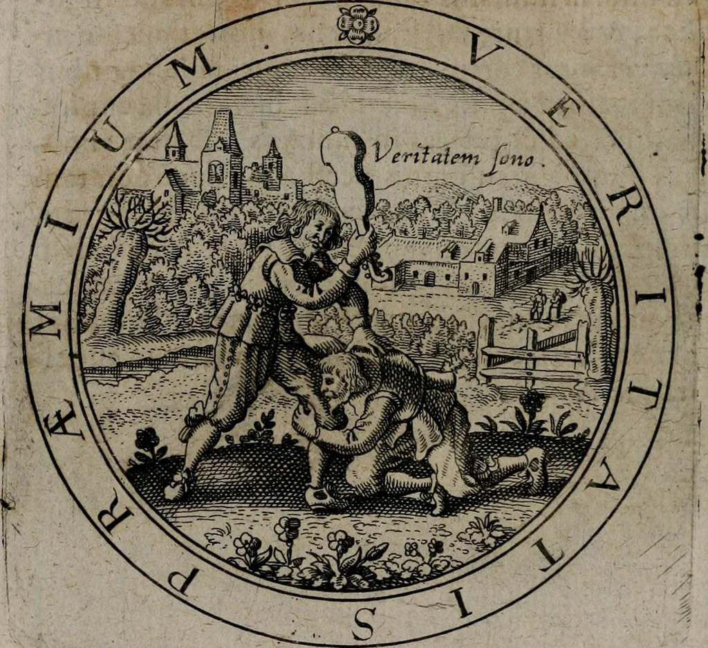 An illustration from Jacobi Bornitii emblemata ethico politica : ingenuâ atque eruditâ interpretatione nunc primùm illustrata / per M. Nicolaum Meerfeldt..., 1669, leaf 139