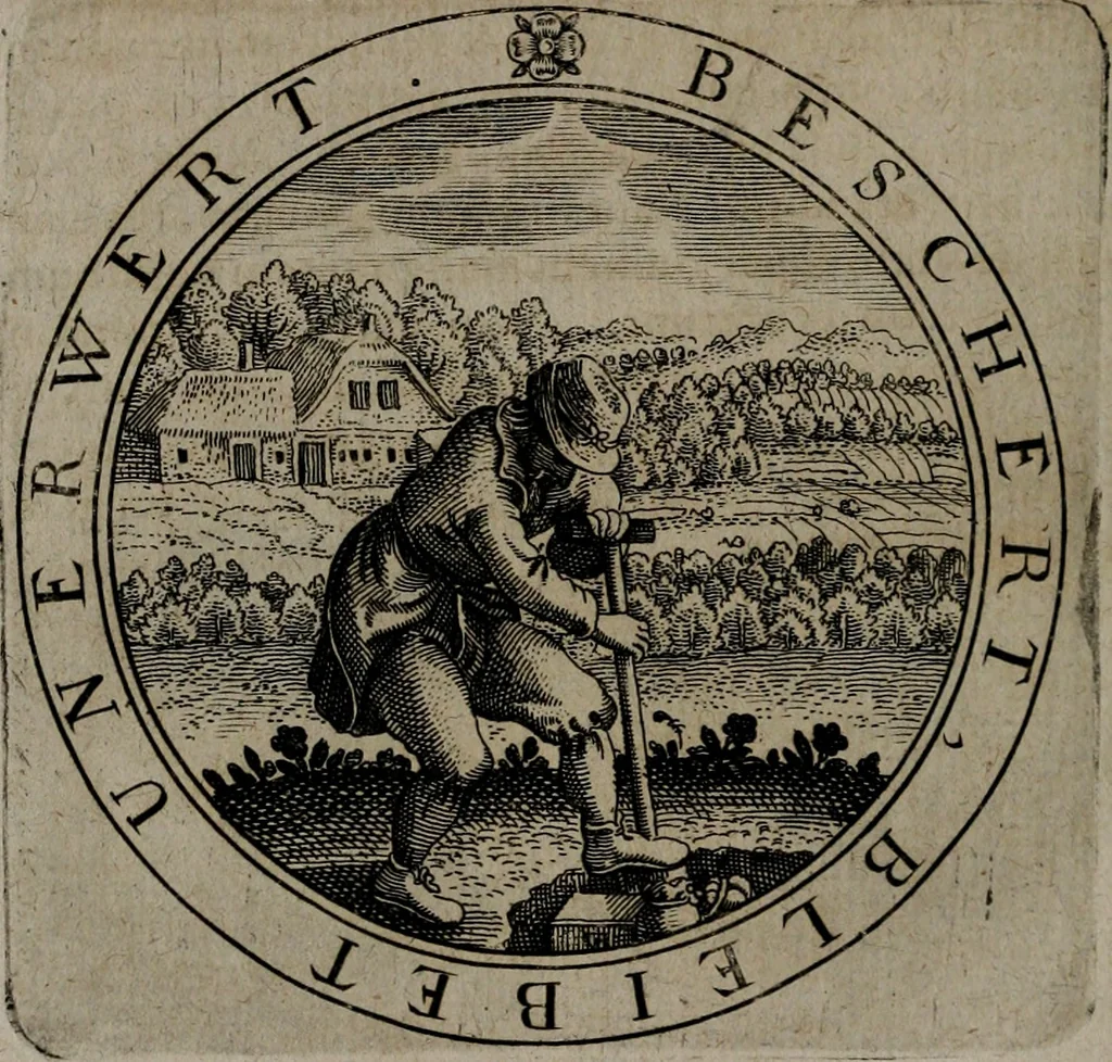 An illustration from Jacobi Bornitii emblemata ethico politica : ingenuâ atque eruditâ interpretatione nunc primùm illustrata / per M. Nicolaum Meerfeldt..., 1669, leaf 163