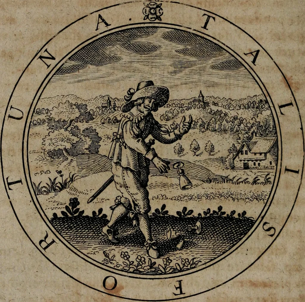 An illustration from Jacobi Bornitii emblemata ethico politica : ingenuâ atque eruditâ interpretatione nunc primùm illustrata / per M. Nicolaum Meerfeldt..., 1669, leaf 169