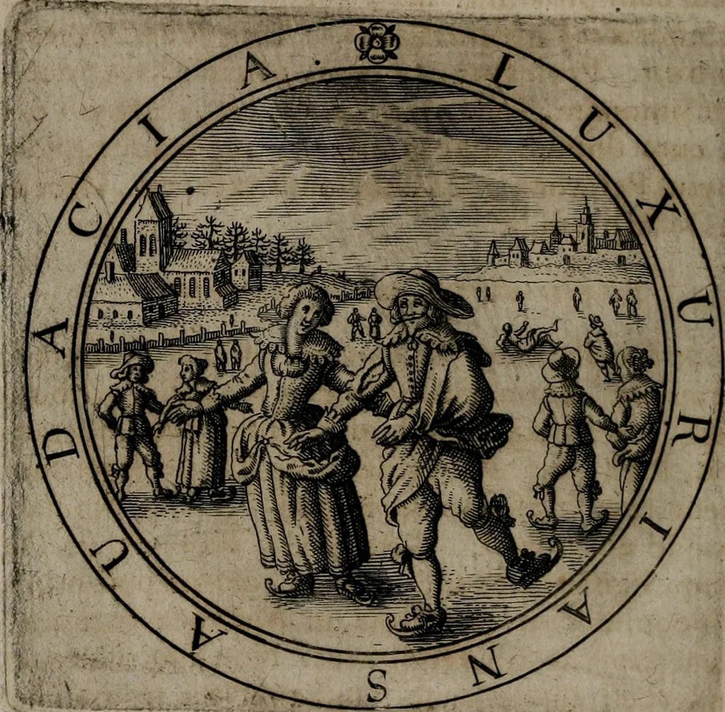 An illustration from Jacobi Bornitii emblemata ethico politica : ingenuâ atque eruditâ interpretatione nunc primùm illustrata / per M. Nicolaum Meerfeldt..., 1669, leaf 183