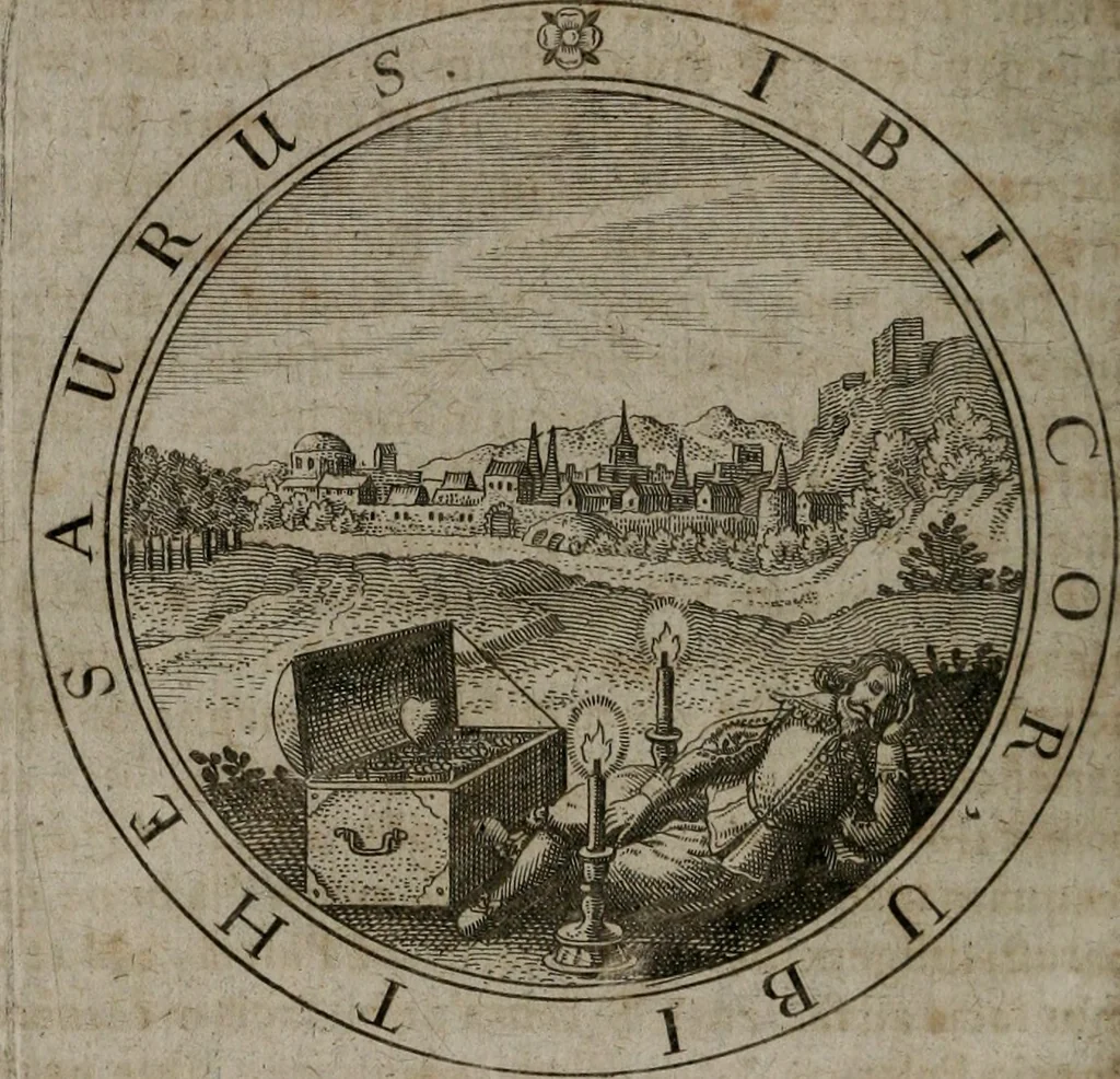 An illustration from Jacobi Bornitii emblemata ethico politica : ingenuâ atque eruditâ interpretatione nunc primùm illustrata / per M. Nicolaum Meerfeldt..., 1669, leaf 19