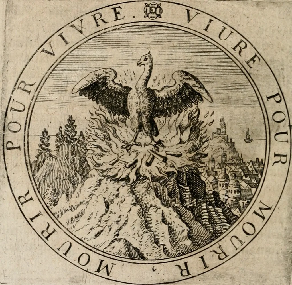 An illustration from Jacobi Bornitii emblemata ethico politica : ingenuâ atque eruditâ interpretatione nunc primùm illustrata / per M. Nicolaum Meerfeldt..., 1669, leaf 191