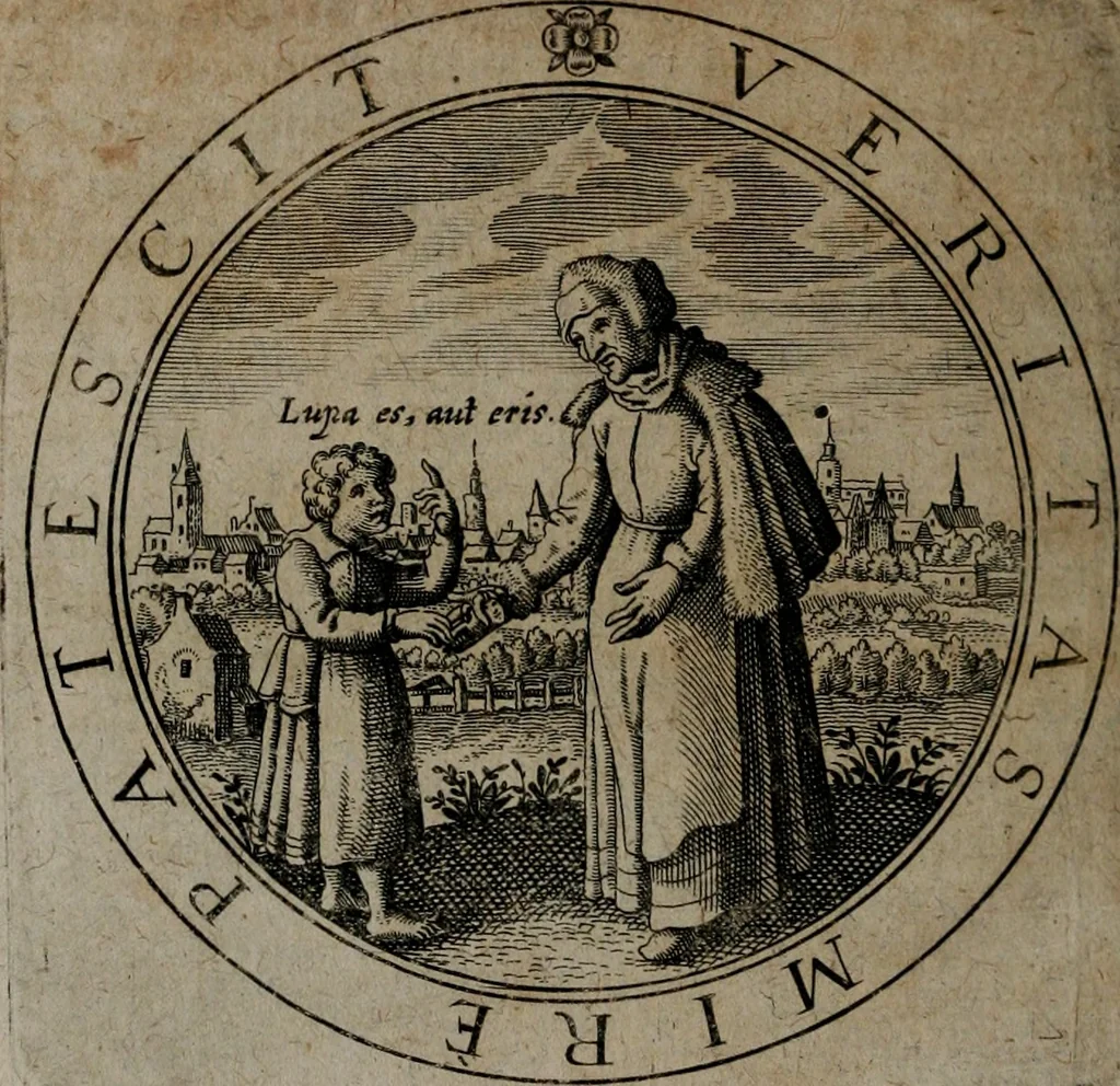 An illustration from Jacobi Bornitii emblemata ethico politica : ingenuâ atque eruditâ interpretatione nunc primùm illustrata / per M. Nicolaum Meerfeldt..., 1669, leaf 207