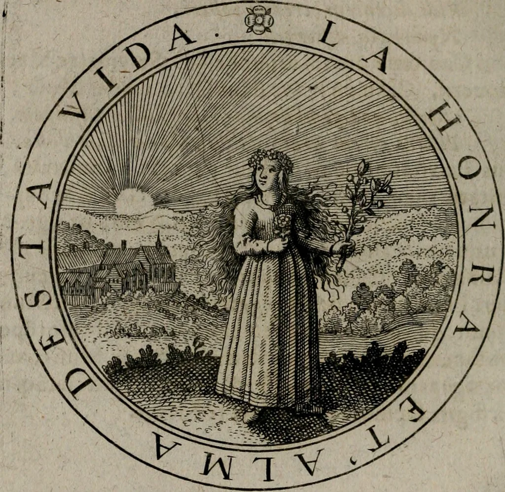 An illustration from Jacobi Bornitii emblemata ethico politica : ingenuâ atque eruditâ interpretatione nunc primùm illustrata / per M. Nicolaum Meerfeldt..., 1669, leaf 47