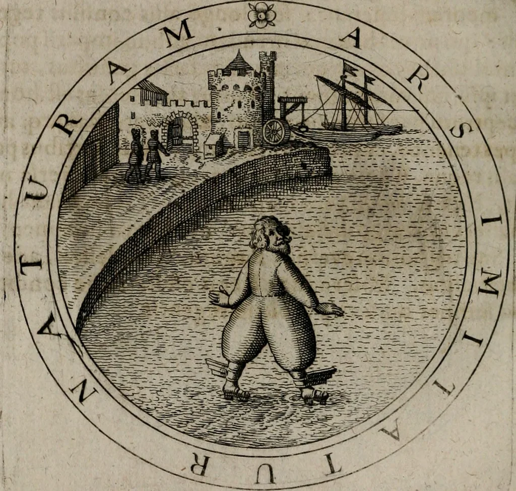 An illustration from Jacobi Bornitii emblemata ethico politica : ingenuâ atque eruditâ interpretatione nunc primùm illustrata / per M. Nicolaum Meerfeldt..., 1669, leaf 93