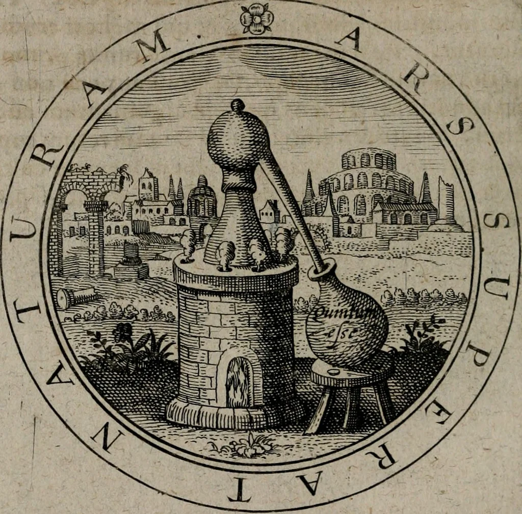 An illustration from Jacobi Bornitii emblemata ethico politica : ingenuâ atque eruditâ interpretatione nunc primùm illustrata / per M. Nicolaum Meerfeldt..., 1669, leaf 99