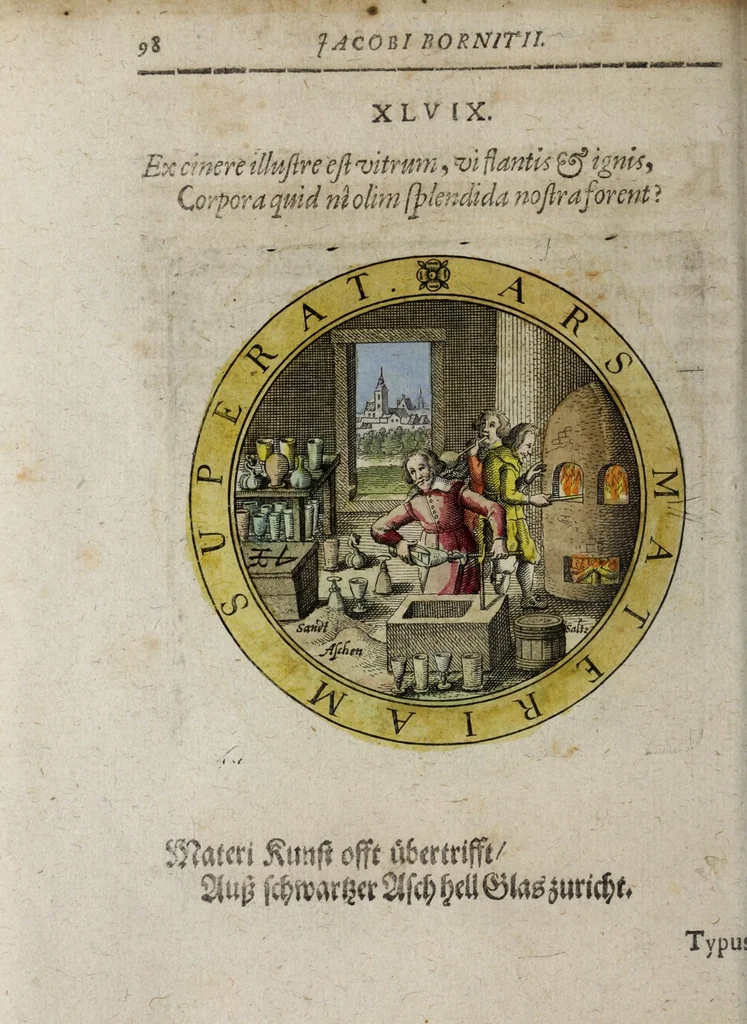 An illustration from Jacobi Bornitii Emblemata ethico politica, 1669, leaf 104