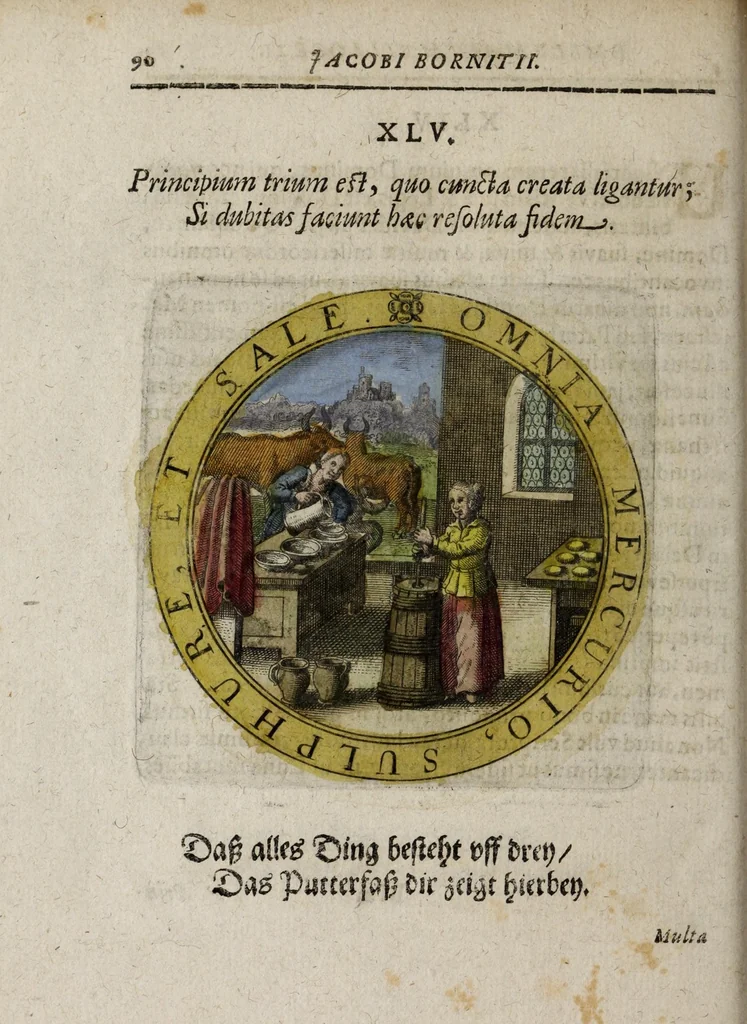 An illustration from Jacobi Bornitii Emblemata ethico politica, 1669, leaf 198