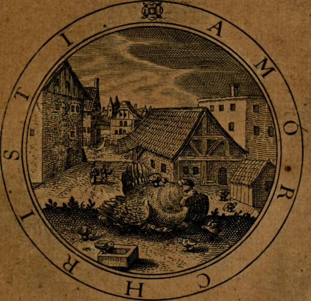 An illustration from Jacobi Bornitii JC. Emblematum ethico-politicorum : sylloge prior[-posterior], 1664, leaf 138