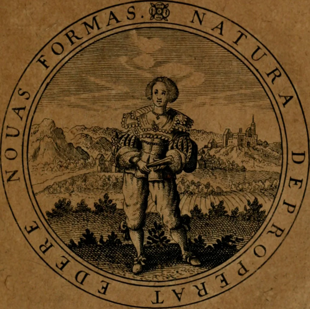 An illustration from Jacobi Bornitii JC. Emblematum ethico-politicorum : sylloge prior[-posterior], 1664, leaf 152