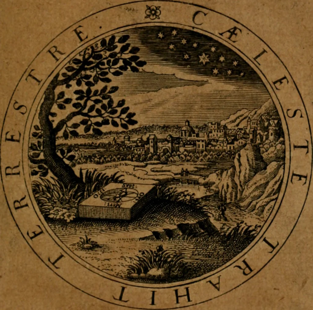 An illustration from Jacobi Bornitii JC. Emblematum ethico-politicorum : sylloge prior[-posterior], 1664, leaf 16