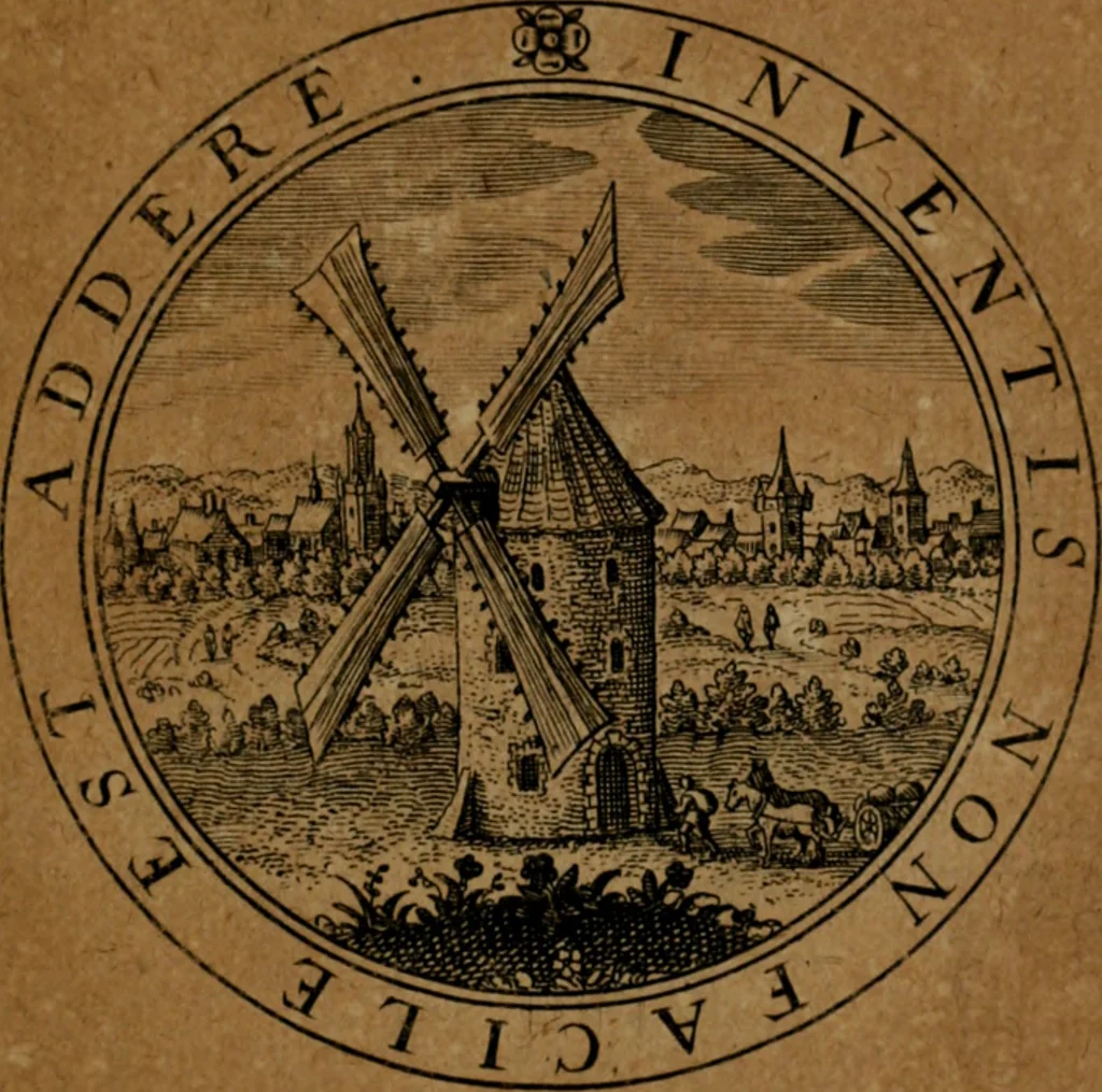 An illustration from Jacobi Bornitii JC. Emblematum ethico-politicorum : sylloge prior[-posterior], 1664, leaf 162