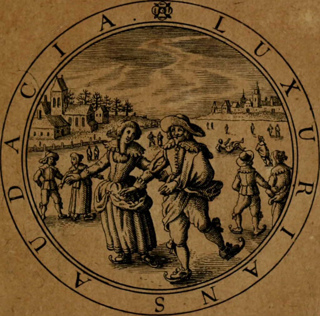 An illustration from Jacobi Bornitii JC. Emblematum ethico-politicorum : sylloge prior[-posterior], 1664, leaf 186