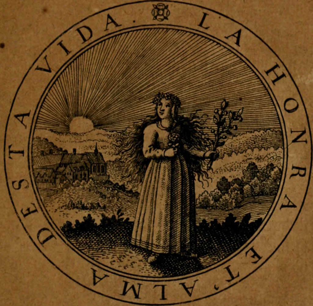 An illustration from Jacobi Bornitii JC. Emblematum ethico-politicorum : sylloge prior[-posterior], 1664, leaf 50
