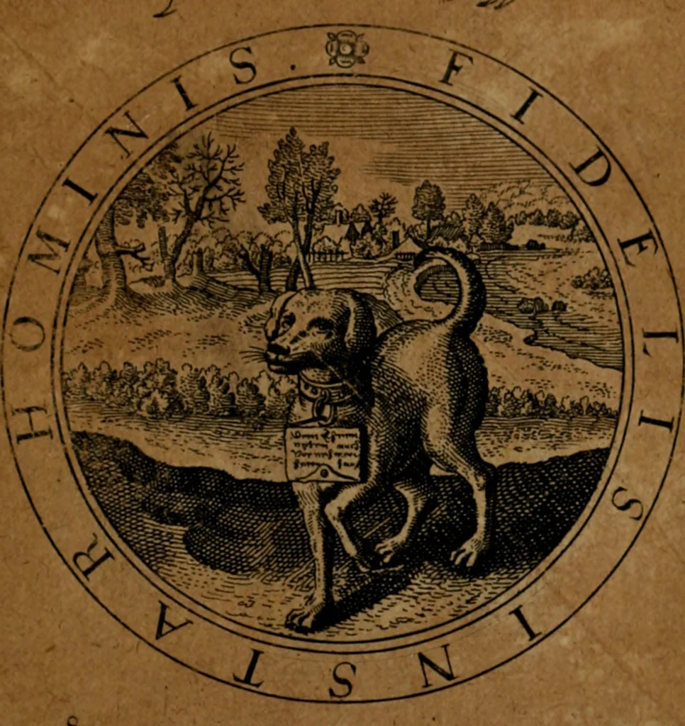 An illustration from Jacobi Bornitii JC. Emblematum ethico-politicorum : sylloge prior[-posterior], 1664, leaf 78
