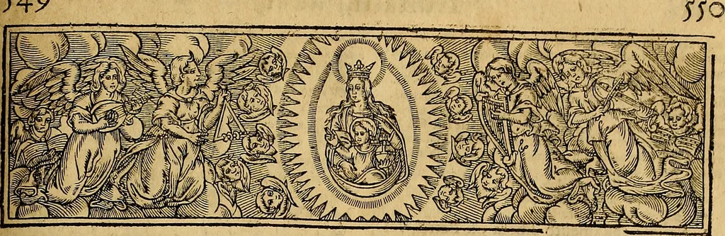 An illustration from Jacobi Cuiacii ic. praestantissimi Opera omnia in decem tomos distributa : quibus continentur tam priora, sive quæ ipse superstes edi curauit; quam posteriora, sive quae post obitum eius edita sunt, vel nunc primum prodeunt, 1658, leaf 360