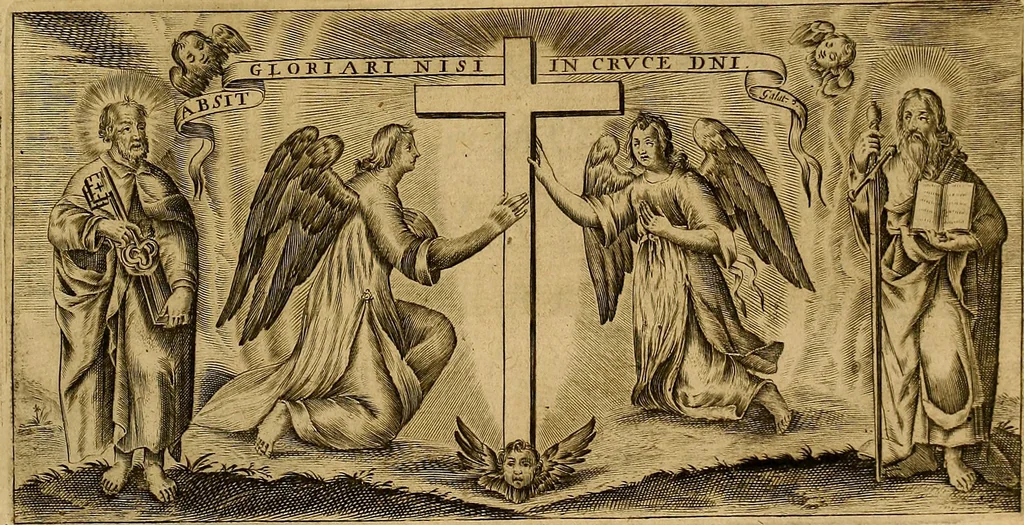 An illustration from Jacobi Cuiacii ic. praestantissimi Opera omnia in decem tomos distributa : quibus continentur tam priora, sive quæ ipse superstes edi curauit; quam posteriora, sive quae post obitum eius edita sunt, vel nunc primum prodeunt, 1658, leaf 6