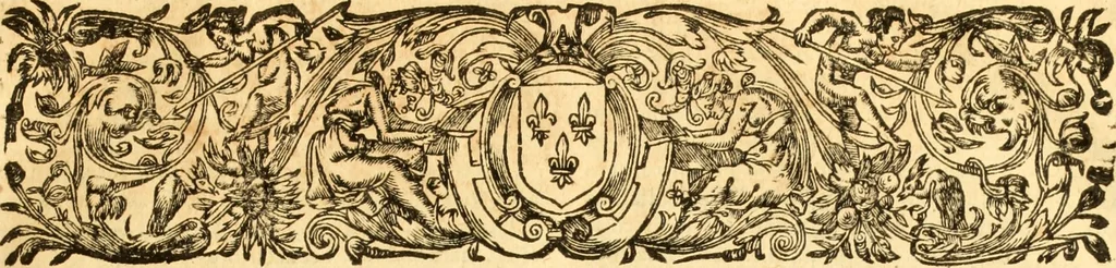 An illustration from Jacobi Cuiacii ic. praestantissimi Opera omnia in decem tomos distributa : quibus continentur tam priora, sive quæ ipse superstes edi curauit; quam posteriora, sive quae post obitum eius edita sunt, vel nunc primum prodeunt, 1658, leaf 108