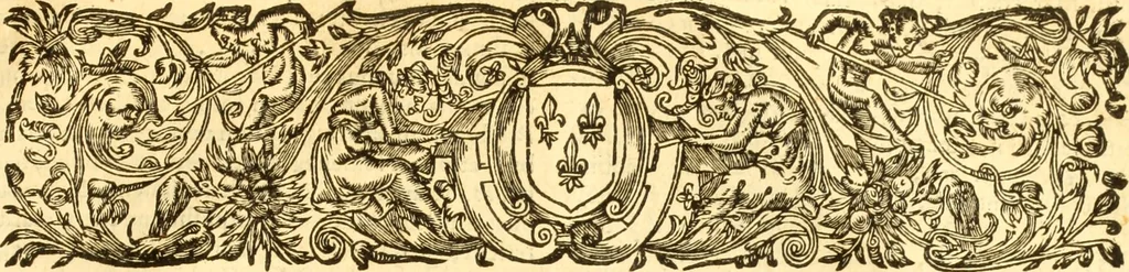 An illustration from Jacobi Cuiacii ic. praestantissimi Opera omnia in decem tomos distributa : quibus continentur tam priora, sive quæ ipse superstes edi curauit; quam posteriora, sive quae post obitum eius edita sunt, vel nunc primum prodeunt, 1658, leaf 680