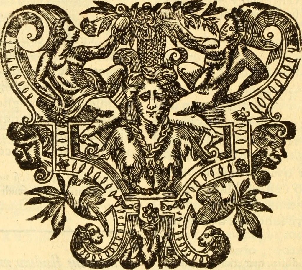 An illustration from Jacobi Cuiacii ic. praestantissimi Opera omnia in decem tomos distributa : quibus continentur tam priora, sive quæ ipse superstes edi curauit; quam posteriora, sive quae post obitum eius edita sunt, vel nunc primum prodeunt, 1658, leaf 707